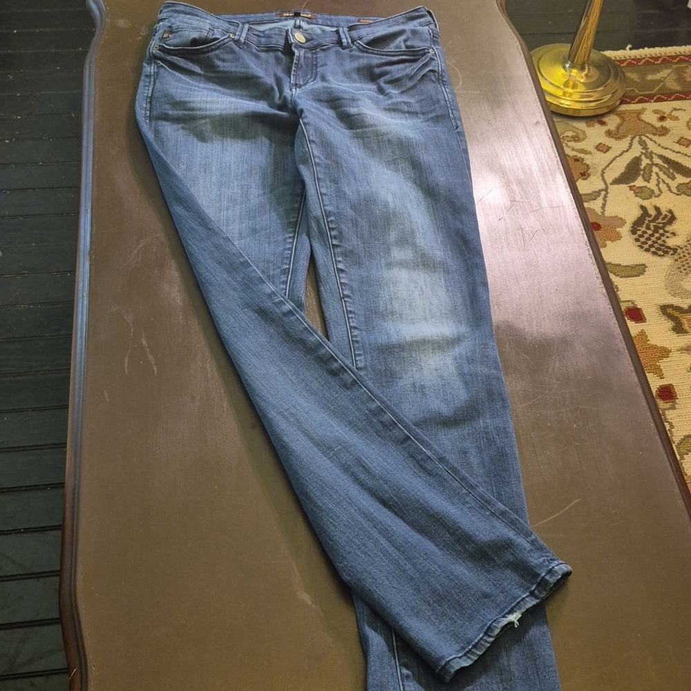 Dear John "Aurora" Playback Straight Leg Jeans. Sz.27"×32" 8" Rise.(#1665).